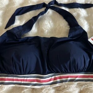 Lands End Swim Top Plus Size 1X